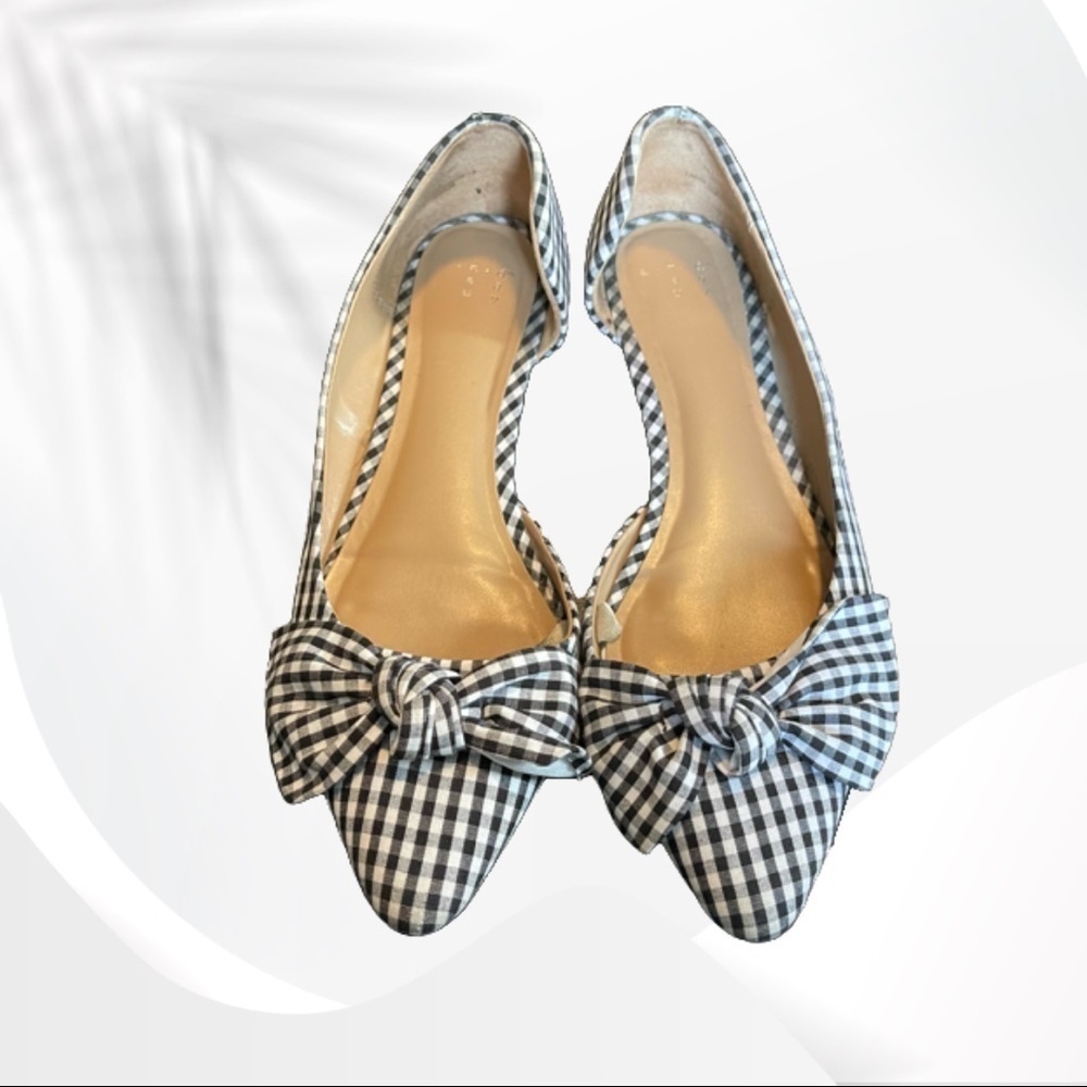 Jayme Bow Ballet Flats Shoes - Picture 4 of 12